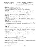 free đề kiểm tra chất lượng môn toán khối 12 trường thptngọc tảo 