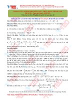 Free luyện giải đề 2016 môn toán thầy đặng thành nam đề số 28 