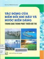 Tác động của biến đổi khí hậu và nước biển dâng trong quá trình phát triển đô thị