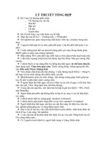 ĐÈ CƯƠNG LÝ THUYẾT TỔNG HỢP