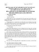 Giáo án lịch sử 9 tuần 1 đến tuần 18