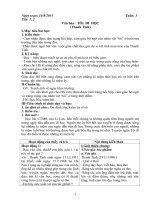 Giáo án Ngữ văn 8 tuần 1 đến tuần 4