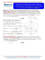 free bài toán tính chất đường tròn_tính chất góc nội tiếp, tứ giác nội tiếp