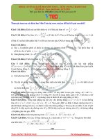 Free luyện giải đề 2016 môn toán thầy đặng thành nam đề số 04 