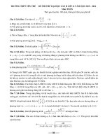 free đề thi thử trường thpt yên thế