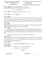 free đề thi thử toán trường thpt trần nhân tông lần 1 