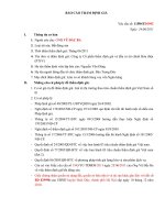 Bài thu hoạch môn học định giá bất động sản