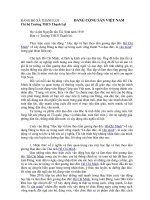 BÀI THU HOẠCH Học tập và làm theo tấm gương đạo đức Hồ Chí Minh