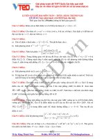 Free luyện giải đề 2016 môn toán thầy đặng thành nam đề số 03 