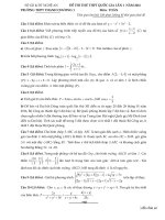 free đề thi thử môn toán trường thpt thanh chương 1 lần 1 