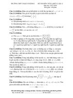 free đề thi thử môn toán trường thpt thach thành 1 lần 1 