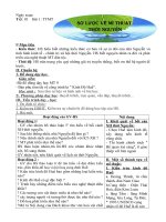 Giáo án Mỹ thuật 9 cả năm