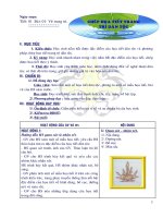 Giáo án Mỹ thuật 6 cả năm