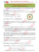 Free luyện giải đề 2016 môn toán thầy đặng thành nam đề số 11 