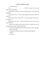 Chương trình tọa đàm giáo dục