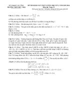 free đề khảo sát chất lượng trường thpt đức thọ 