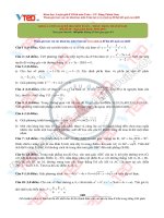 Free luyện giải đề 2016 môn toán thầy đặng thành nam đề số 10 