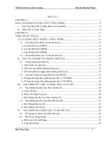 thuyết minh nền và móng