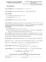 đề thi thử toảntường thpt trần hưng đạo 