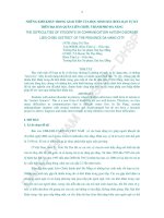 Những khó khăn trong giao tiếp của học sinh mắc rối loạn tự kỷ ở các trường tiểu học trên địa bàn quận liên chiểu thành phố đà nẵng (TT) 