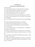 CÂU hỏi ôn tập học PHẦN sức KHỎE CỘNG ĐỒNG 