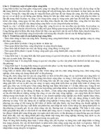 câu hỏi ôn tập logistics cảng biển 