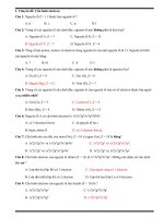 Chủ đề hóa đại cương