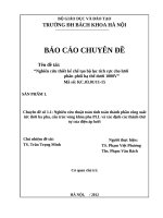 Tên đề tài: “Nghiên cứu thiết kế chế tạo bộ lọc tích cực cho lưới phân phối hạ thế dưới 1000V”