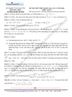 Đề thi thử môn toán 2016 trường thpt ngọc quyến thái nguyên lần 1 