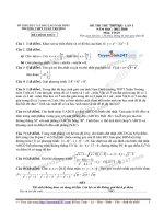 Đề thi thử môn toán 2016 trường thpt xuân trường nam định lần 1 