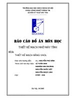 Thiết kế mạch bằng VHDL