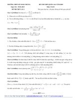 free đề thi thử môn toán trường thpt số 3 bảo thắng 