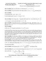 Free đề thi thử môn toán trường thpt triệu sơn 1 lần 1 