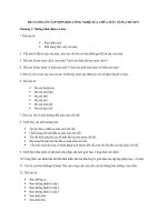 ĐỀ CƯƠNG ôn tập môn học CÔNG NGHỆ sửa CHỮA máy NÂNG CHUYỂN 