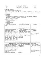 Giáo án Vật lý 6 tuần 1 đến tuần 6