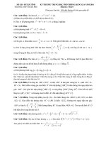 Free đề thi thử môn toán trường thpt trần phú 