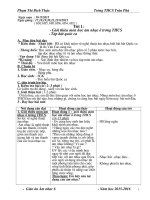 giáo án âm nhạc lớp 6 