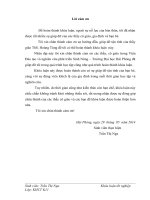 Nghiên cứu ảnh hưởng của liều lượng đạm đến sinh trưởng, phát triển và năng suất của giống lúa bắc thơm số 7 kháng bạc lá cấy trong vụ mùa 2013 tại xã trấn dương – vĩnh bảo – hải phòng 