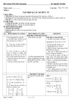 Giáo án buổi 2 toán 7