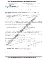 Đề khảo sat chất lượng lớp 12 môn toán của sở quảng nam 