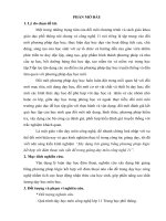 Xây dựng bài giảng bằng phương pháp lôgic kết hợp với đàm thoại nêu vấn đề trong giảng dạy môn công nghệ 11 