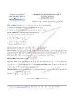 Đề thi thử môn toán 2016 trường thpt yênlạc vĩnh phúc 