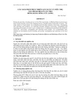 các giải pháp phát triển sản xuất và tiêu thụ sản phẩm heo ở cần thơ,đồng bằng sông cửu long