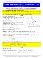 100 BAI HINH OXY   HE PT   BAT PT CHON LOC thay hung DZ