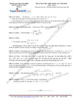 Đề thi thử môn toán 2016 trường thpt lê thụy quảng bình 