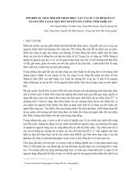 tìm hiểu sự thay đổi lớp thảm thực vật và các vấn đề quản lí tài nguyên tại xã mậu đức huyện con cuông tỉnh nghệ an