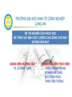 BAI GIANG MON NGHIEN CUU KHOA HOC