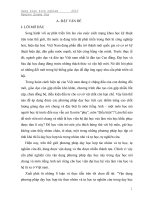 Vận dụng phương pháp hợp tác theo nhóm trong giảng dạy tiếng anh cho học viên đại học hệ vừa làm vừa học và hệ từ xa tại trung tâm GDTX tỉnh thanh hoá 