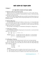 Giáo trình Bơm và trạm bơm