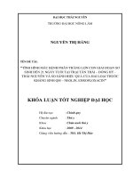 Tình Hình Mắc Bệnh Phân Trắng Lợn Con Giai Đoạn Sơ Sinh Đến 21 Ngày Tuổi Tại Trại Tân Thái – Đồng Hỷ - Thái Nguyên Và So Sánh Hiệu Quả Của Hai Loại Thuốc Kháng Sinh Qm – Neolin, Enrofloxacin